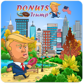 Donuts Trump Run Adventures 🗽 icon