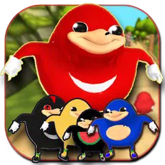 Uganda Knuckles MEME RUN 3D (DO YOU KNOW THE WAY) APK download