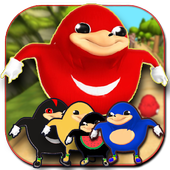 Uganda Knuckles MEME RUN 3D (DO YOU KNOW THE WAY) Mod apk скачать последнюю версию бесплатно