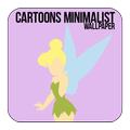 Cartoons minimalist wallpaper