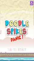 Doodle Spikes Panic! Affiche