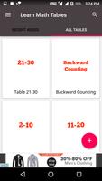 Learn Math Tables screenshot 2
