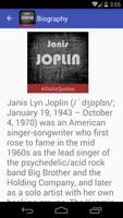 Janis Joplin Quotes capture d'écran 1