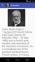 برنامه‌نما Victor Hugo Quotes عکس از صفحه