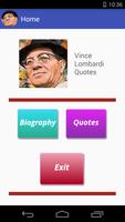 Vince Lombardi Quotes تصوير الشاشة 1
