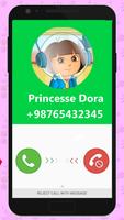faux appel princesse Dora capture d'écran 1
