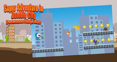 برنامه‌نما Super adventure in zombie city : doremon ninja run عکس از صفحه