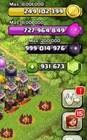 Gems for Clash of Clans постер
