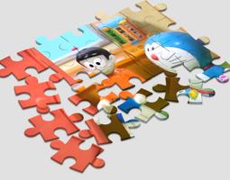 Jigsaw Puzzle for Doraemon Plakat
