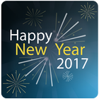 Happy New Year SMS 2017-icoon
