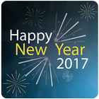 Happy New Year SMS 2017 icône