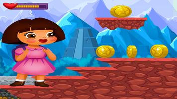 Dora Game Runing โปสเตอร์