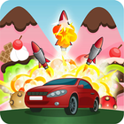 Candy Car Crusher Race ไอคอน