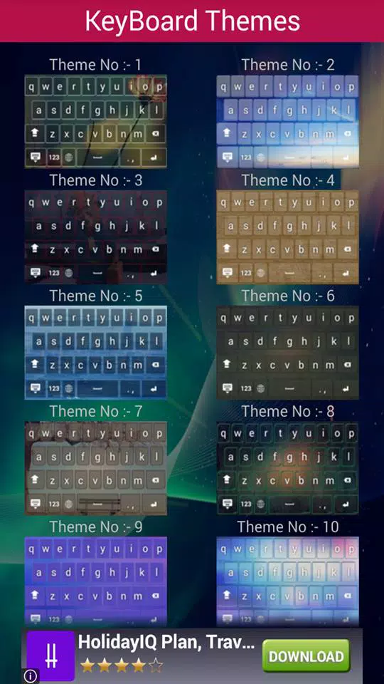 NEW GO KEYBOARD THEMES 2015 APK for Android Download