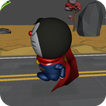 3D Super Cat Man Run Game