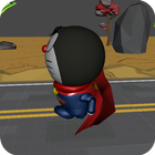 ikon 3D Super Cat Man Run Game