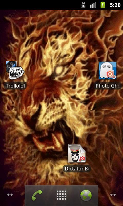 3d Flaming Lion Live Wallpaper For Android Apk Download - flaming adventures roblox