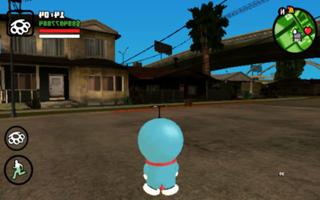 Super Doremon GTA Mods Run captura de pantalla 3