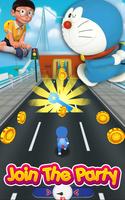Subway Doraemon Poster