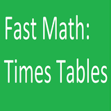 FastMath: Times Tables icône