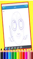 How to Draw Dory step by step capture d'écran 2