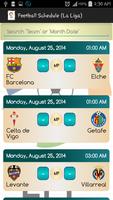 Football Schedule (Liga BBVA) скриншот 2