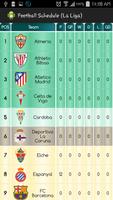 Football Schedule (Liga BBVA) ภาพหน้าจอ 3