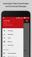 DownTube Free Video Downloader पोस्टर