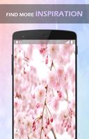 Aroma Sakura Flower wallpaper poster