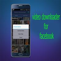 Video Downloader for Facebook ポスター