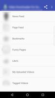 Video Downloader for Facebook স্ক্রিনশট 1
