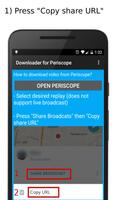 Downloader for Periscope Affiche