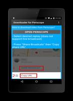 Downloader for Periscope capture d'écran 2