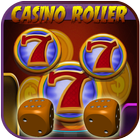 Casino roller gambling games icône