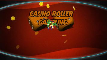 Casino roller gambling games Plakat