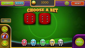 Craps Dice Casino Style App capture d'écran 2