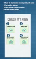 Check my ping - Network Tools постер