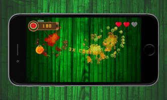 Ninja slice fruit captura de pantalla 3