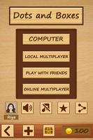 Dots and Boxes Game پوسٹر