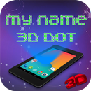 3D Dot Name Live Wallpaper APK