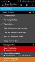 Chore Checklist poster