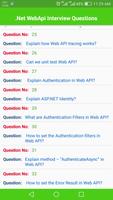 Web Api Interview Questions скриншот 3