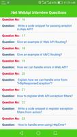 Web Api Interview Questions скриншот 2