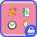 Cute Drawing Locker theme APK