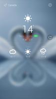 White Swan Lock screen theme screenshot 3