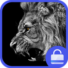 Icona Lion Lock screen theme