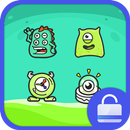 The Monster Locker theme APK