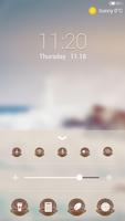 The Wave Lock screen theme capture d'écran 1