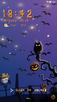 Halloween-iDO Lock screen Affiche