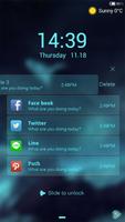 technology locker theme syot layar 1